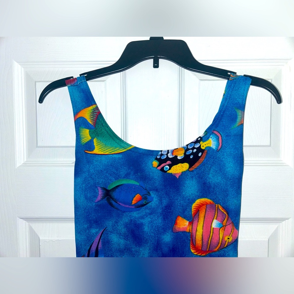 Tropical Women’s Fish Dress (LONG)